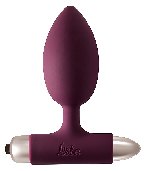 фото Анальная пробка lola toys spice it up с вибрацией perfection wine red 8014-03lola