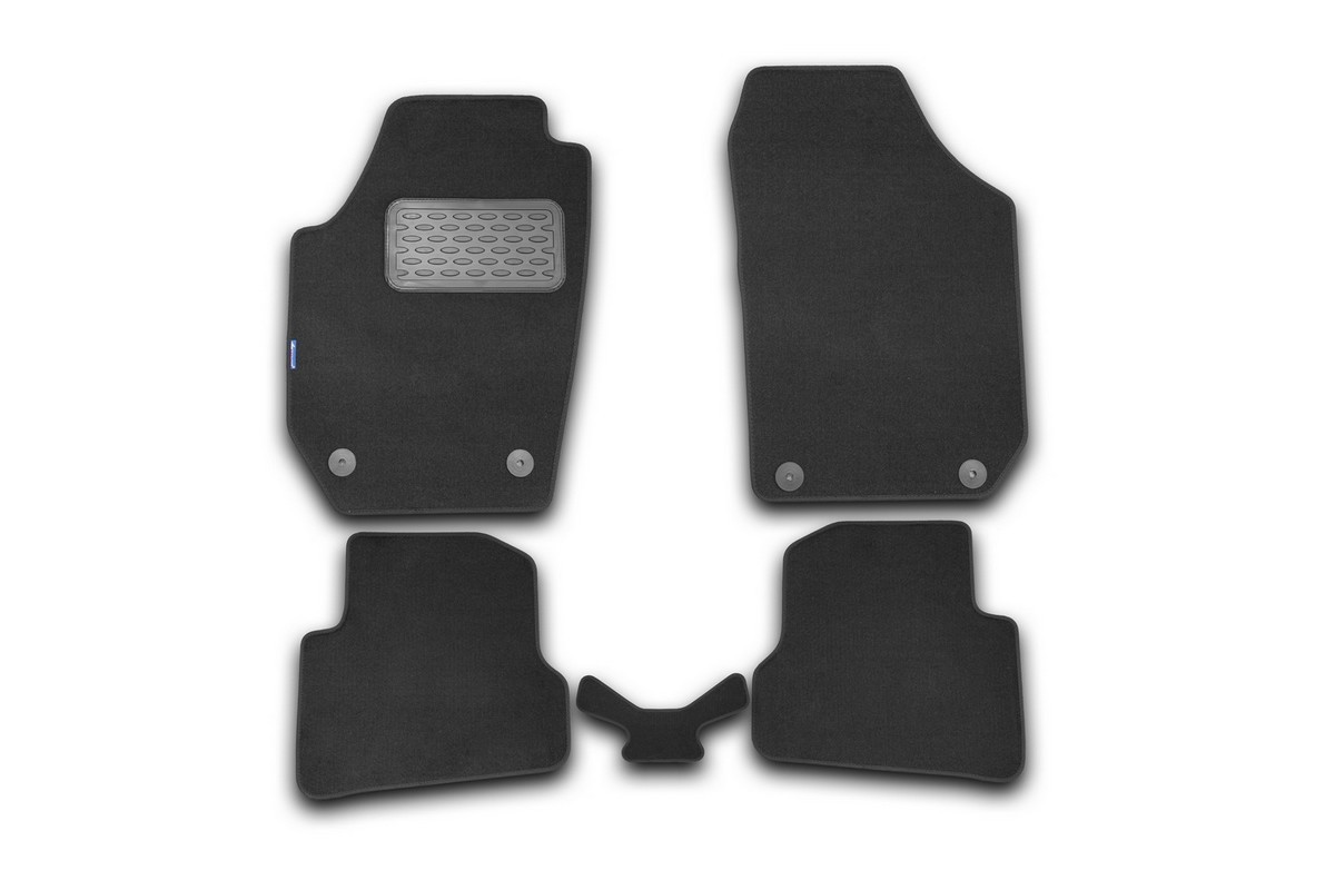 

Коврики в салон Klever Standard для SKODA Fabia, Fabia Scout 20074 шт. текстиль