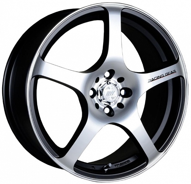 фото Колесный диск racing wheels h-125 r15 6.5j 4*98 et40 d58,6 bk 87513186080