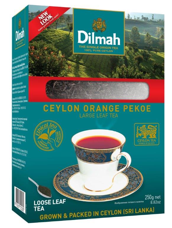 Чай Dilmah черный цейлонский листовой 250 г