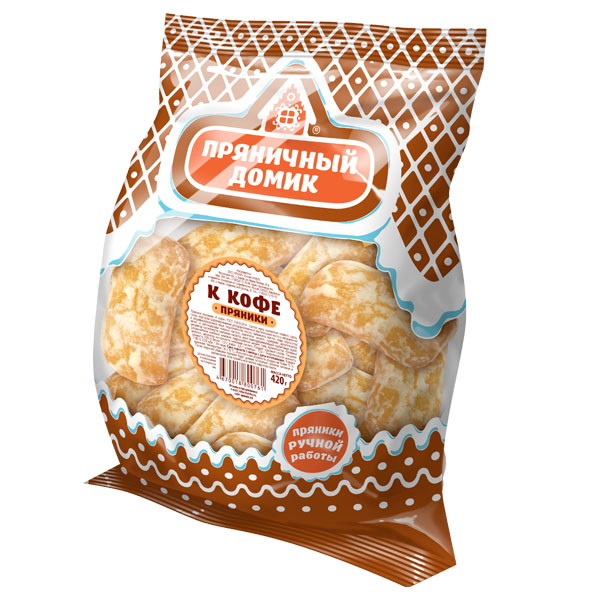 

Пряники Пряничный домик к кофе 420г