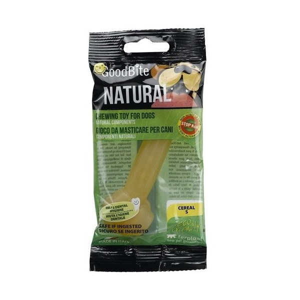 

Игрушка-кость Ferplast Goodbite Natural Bag съедобная для собак, злаки, 11 см