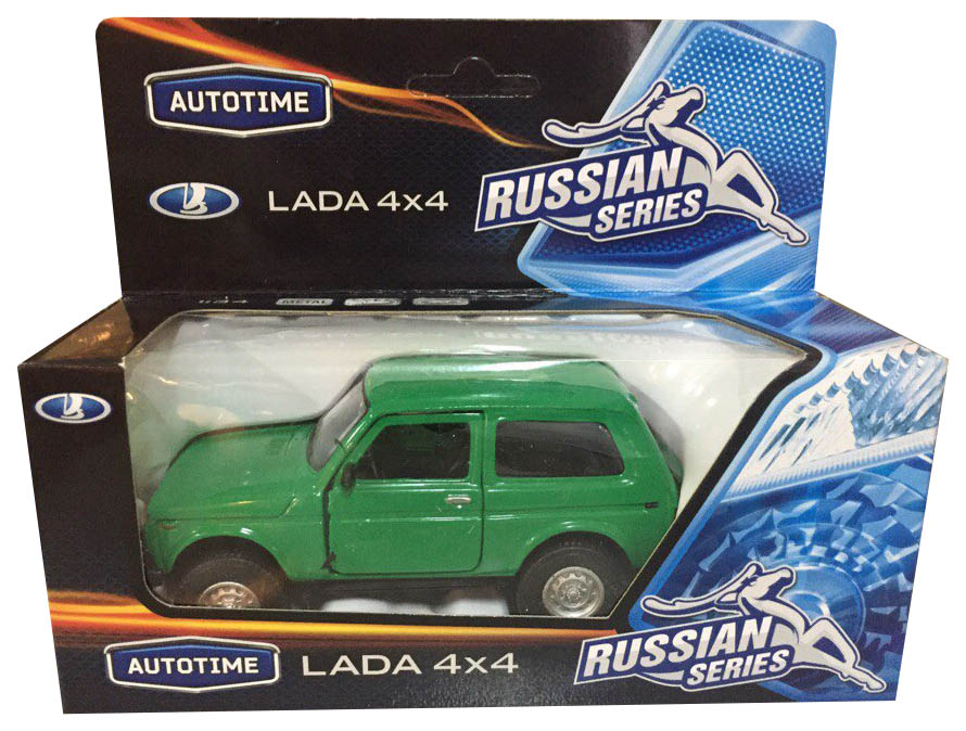 

Коллекционная модель машины Autotime Lada 4x4 37034 в ассортименте