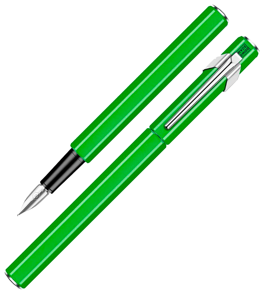 Перьевая ручка Caran d’Ache Office 849 Fluo F Yellow Green