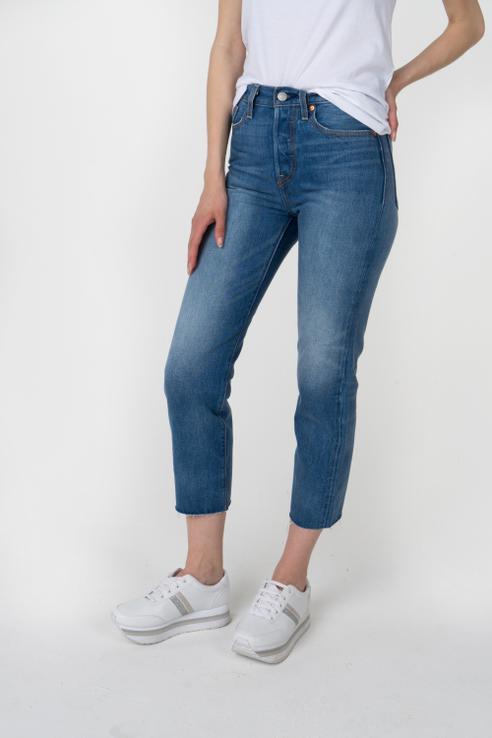 фото Джинсы женские levi's 3496400080 голубые 28 usa