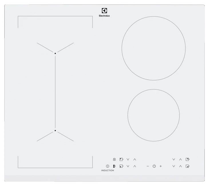 фото Встраиваемая варочная панель индукционная electrolux ipe6443wf white
