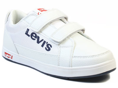 фото Кеды детские levi's kids, цв. белый р.30