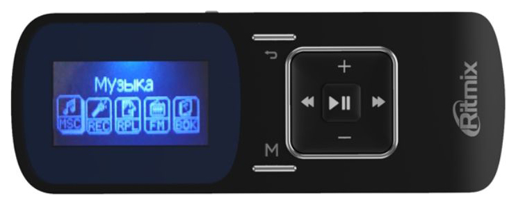 MP3-плеер Ritmix RF-3490 8GB Black