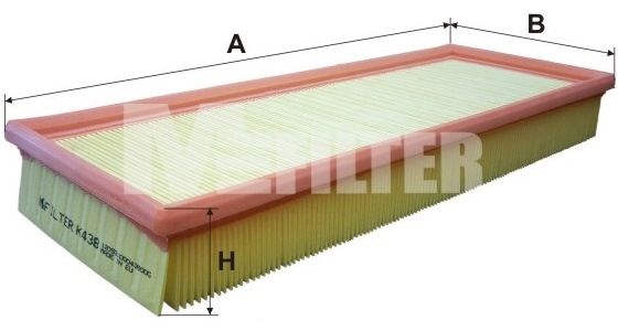 

Фильтр воздушный MFILTER K 438