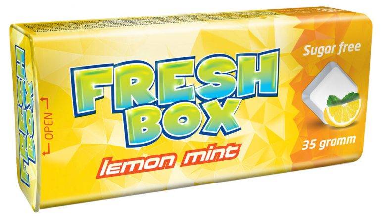 

Драже Fresh Box лимон-мята освежающие без сахара 35 г