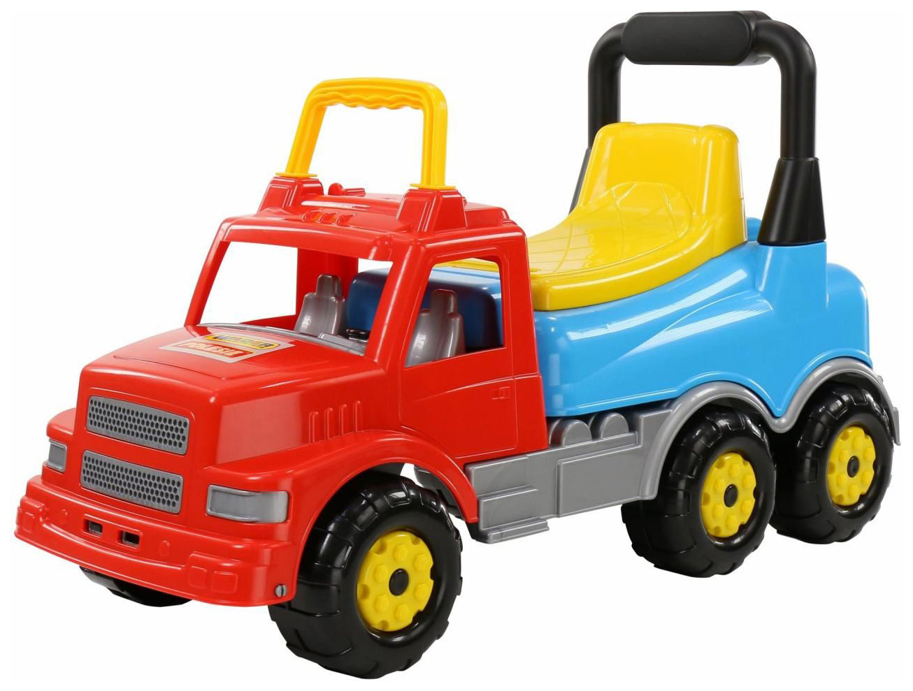 Купить Детский транспорт, Каталка детская Wader машина Буран №2 красно-голубая,