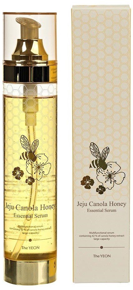 Сыворотка с экстрактом меда канола TheYEON Jeju Canola Honey Essential Serum 200мл сыворотка с экстрактом меда канола theyeon jeju canola honey essential serum 200мл