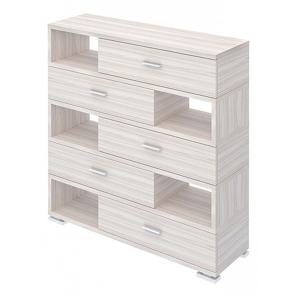 

Стеллаж Мэрдэс Домино СБ-40/5 MER_SB-40_5_K 36х120х121 см, карамель, Домино СБ-40/5