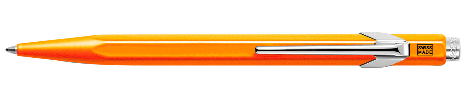 фото Carandache office 849 pop line - orange, шариковая ручка, m caran d’ache