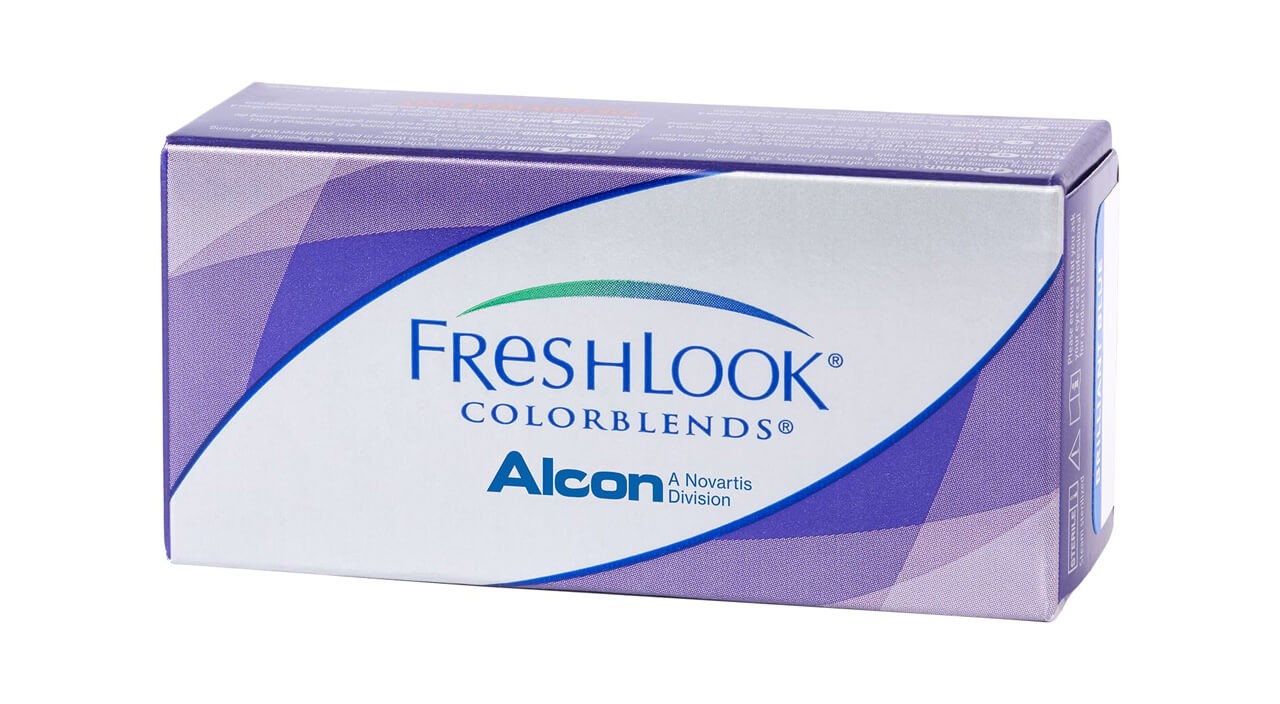 Контактные линзы FreshLook Colorblends 2 линзы 0, 00 gray  - купить со скидкой