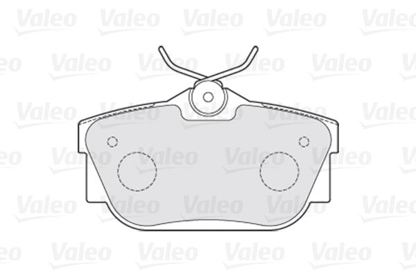 

Тормозные колодки Valeo дисковые 301482