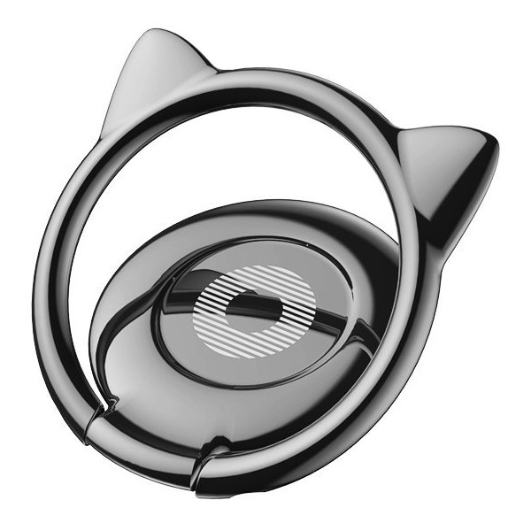 

Кольцо-держатель Baseus Cat Ear Ring Bracket SUMA-01 (Black), Cat Ear