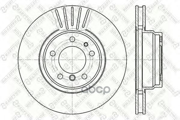 фото Тормозной диск stellox 60201534vsx