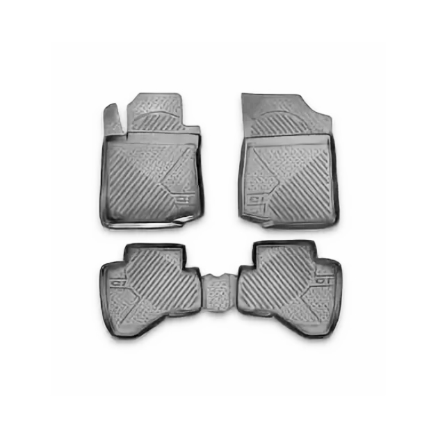 фото Коврики в салон element для citroen c1 2010, 4 шт. полиуретан