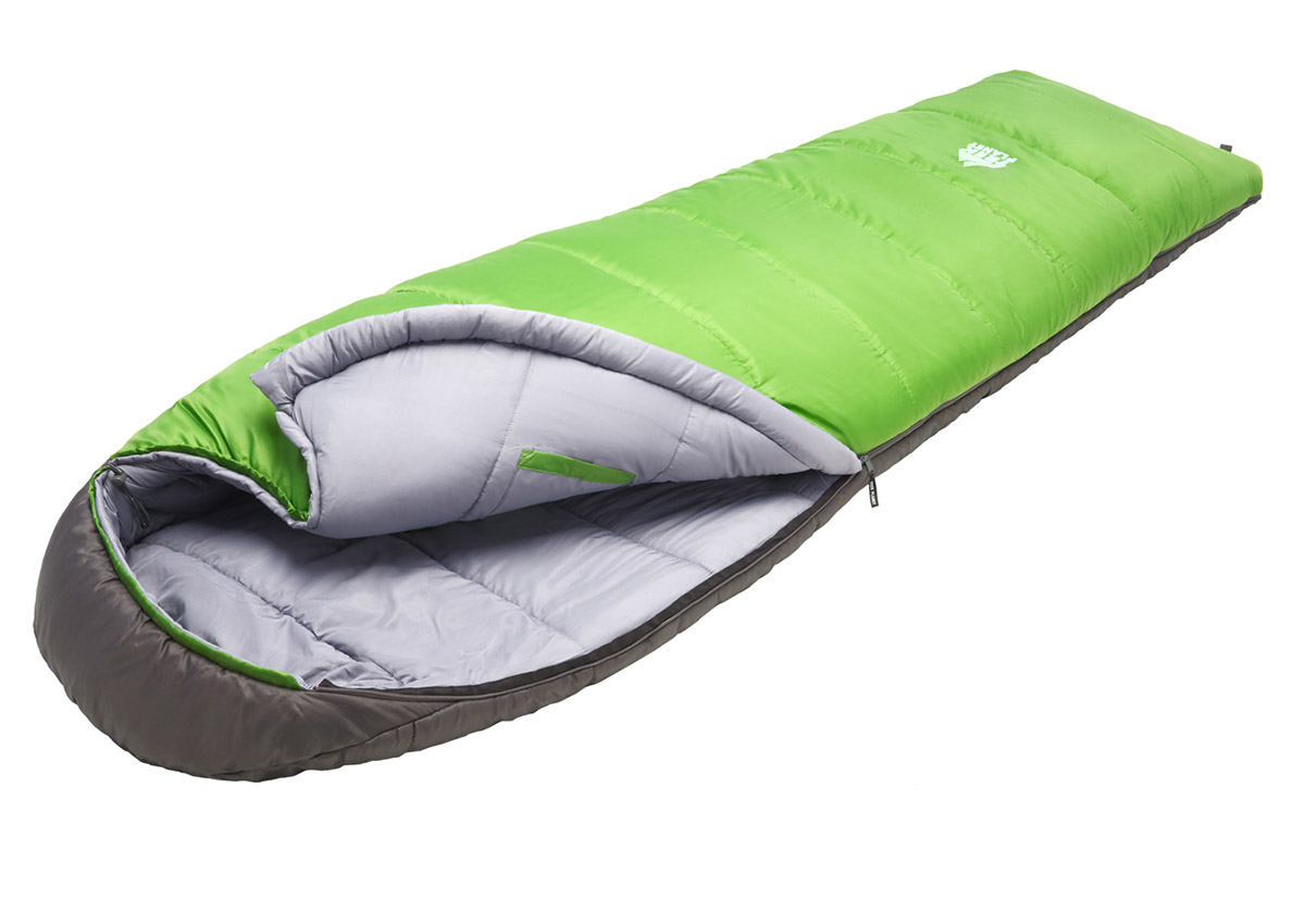 фото Спальный мешок trek planet comfy зеленый, правый