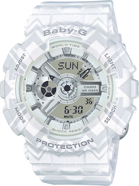 фото Наручные часы кварцевые женские casio baby-g ba-110tp-7a