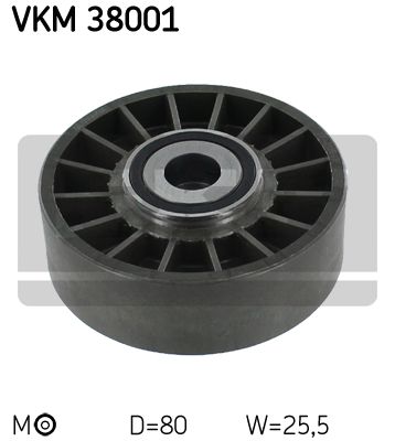 фото Натяжной ролик skf vkm 38001