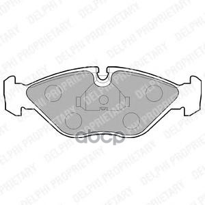 

К-т колодок торм, Fr SAAB 9000 DELPHI LP786