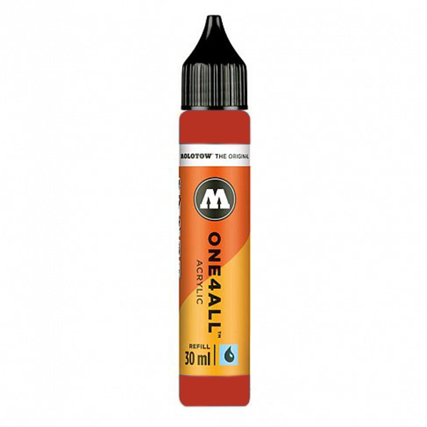 

Акриловая заправка для маркеров Molotow One4All 30мл, Красный, One4all 30мл 4250397601885 Красный кирпич