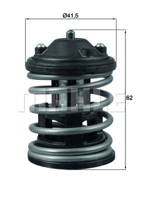 фото Термостат mahle tx 163 87d mahle/knecht