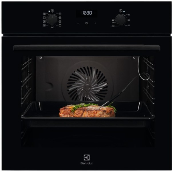 фото Встраиваемый электрический духовой шкаф electrolux oee5c61z black