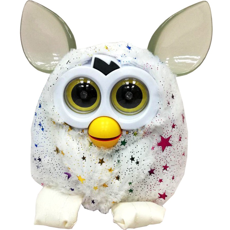 

Интерактивная игрушка Ферби Furby Пикси со звездами 16 см белый