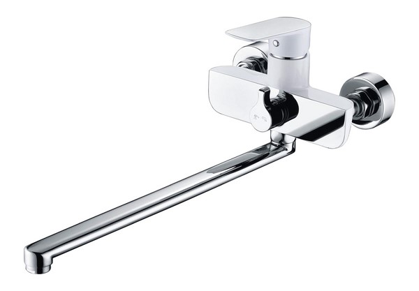 фото Смеситель для ванны kaiser atrio 60055 white
