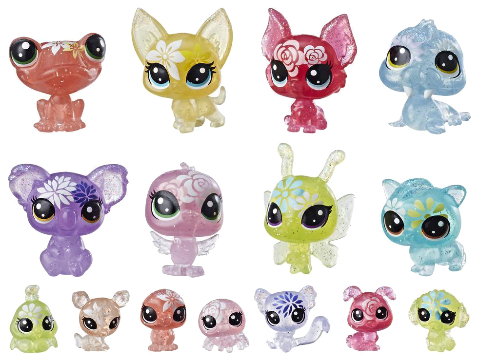 фото Hasbro littlest pet shop e5148 литлс пет шоп игровой набор букетный набор петов