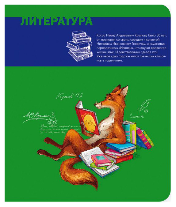 

Тетрадь шк. уч. темат. 44331/5 ЛИТЕРАТУРА /48 л А5