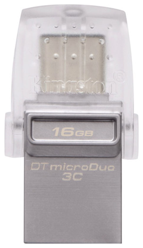 

Флэш диск Type C Kingston DTDUO3C/16GB, DataTraveler microDuo 3C