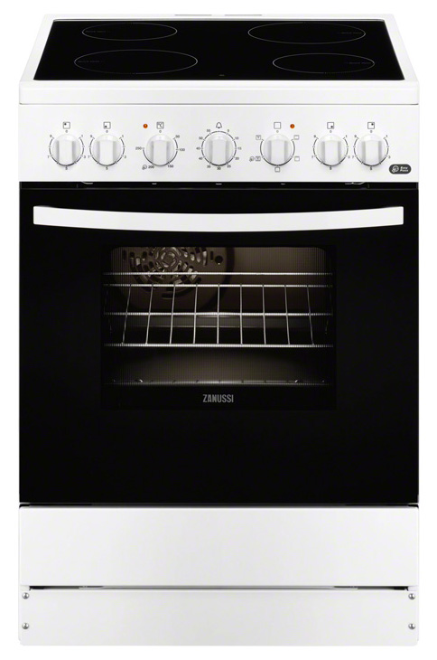 фото Электрическая плита zanussi zcv965201w white