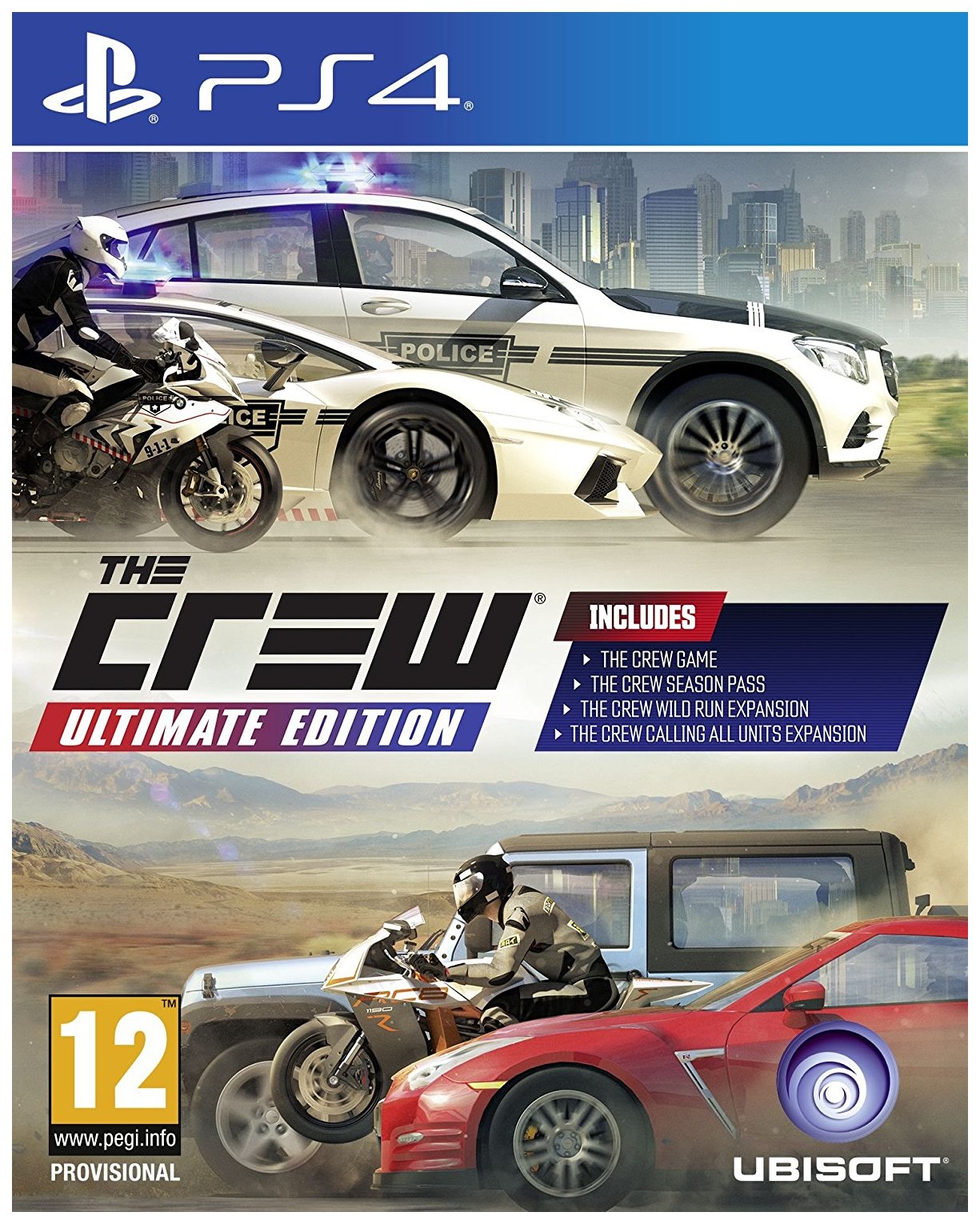 фото Игра the crew ultimate edition для playstation 4 ubisoft