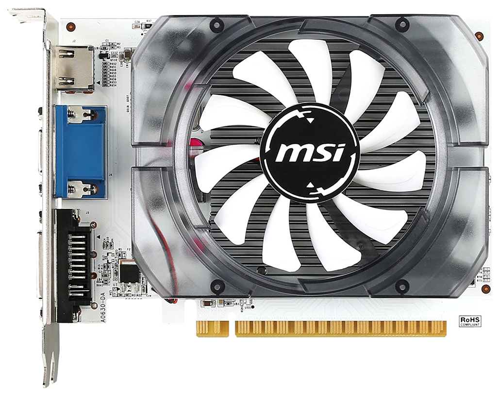 фото Видеокарта msi nvidia geforce gt 730 (n730k-2gd3/ocv)