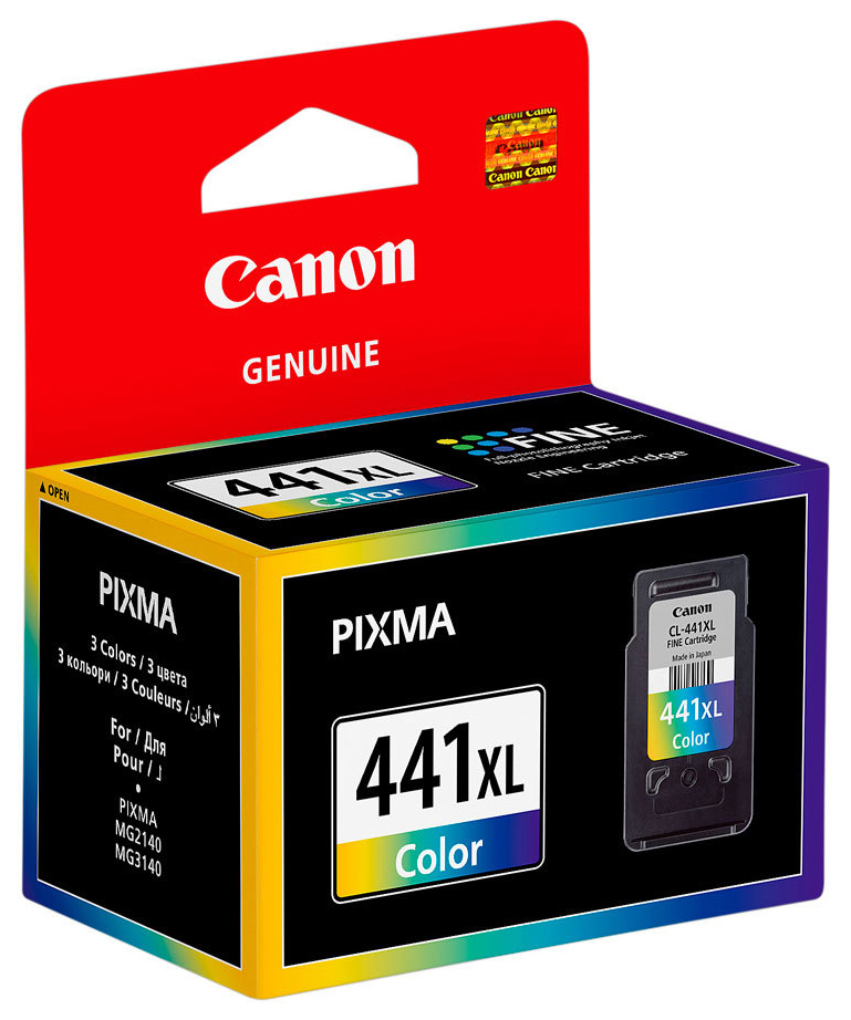 фото Картридж для струйного принтера canon cl-441xl (5220b001) цветной, оригинал