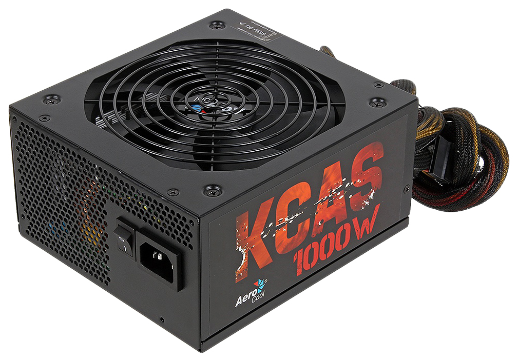 Блок питания компьютера AeroCool KCAS 1000M