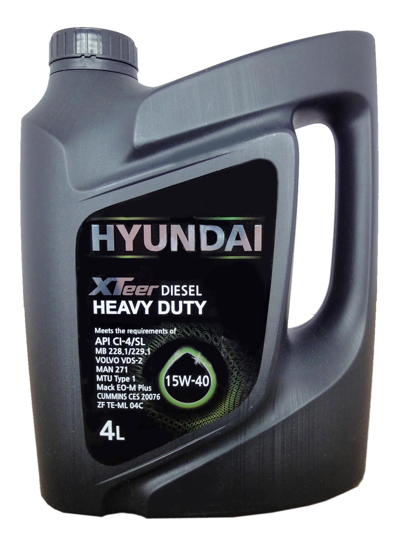 фото Моторное масло hyundai xteer heavy duty 15w-40 4л