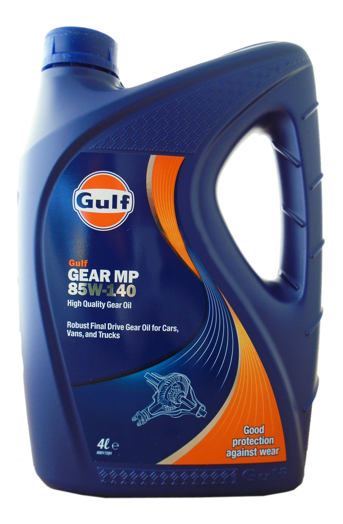 фото Трансмиссионное масло gulf gear mp 85w140 4л 5056004120621