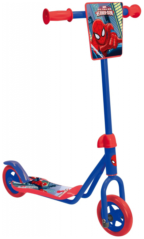 

Самокат 1 Toy Marvel Человек-Паук Т58414 красно-синий, Marvel Человек-Паук