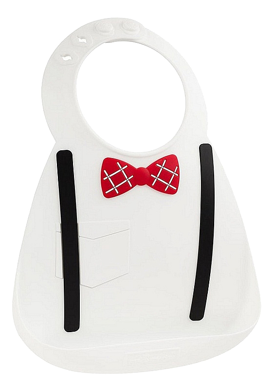 фото Нагрудник make my day baby bib tie & suspender