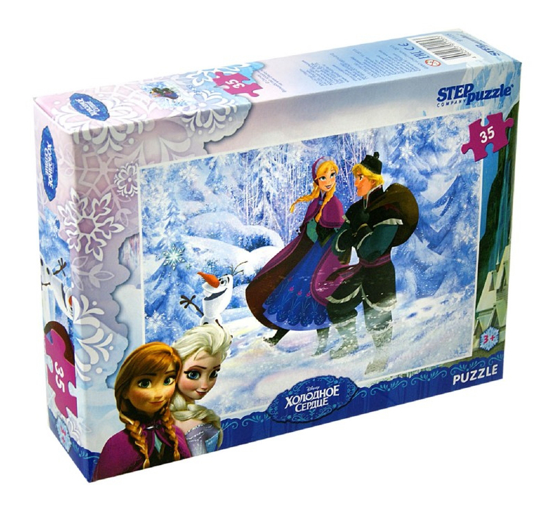 

Пазл Step Puzzle Холодное сердце 35 деталей, disney Холодное сердце 35 элементов
