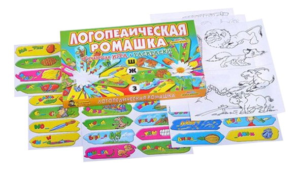 

Семейная настольная игра ИгриКо Логопедическая ромашка, Логопедическая ромашка