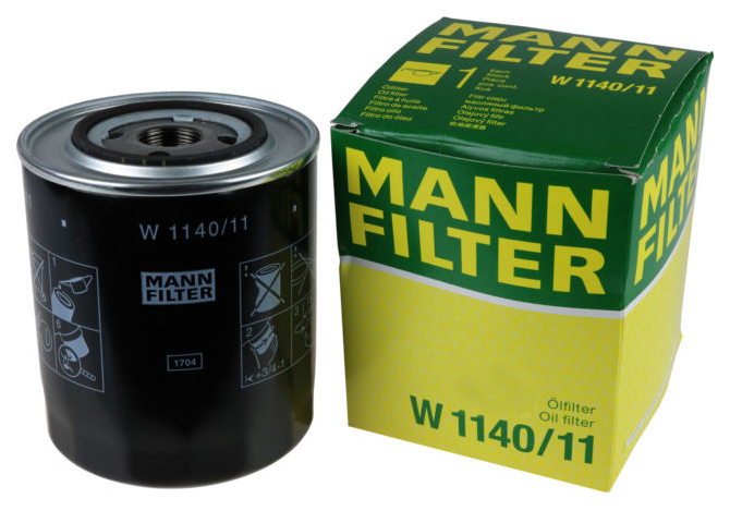 

Фильтр масляный двигателя MANN-FILTER W1140/11, W1140/11