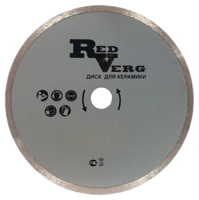 Диск отрезной алмазный RedVerg 5023259 860141 диск алмазный отрезной lom сплошной мокрый рез 180 х 22 мм
