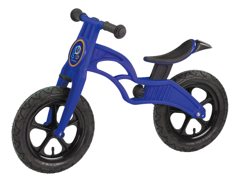 фото Беговел popbike flash с надувными колесами blue pop bike
