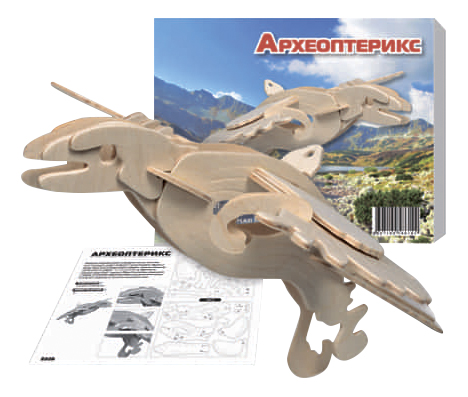

Модели для сборки Мир Деревянных Игрушек Археоптерикс, археоптерикс